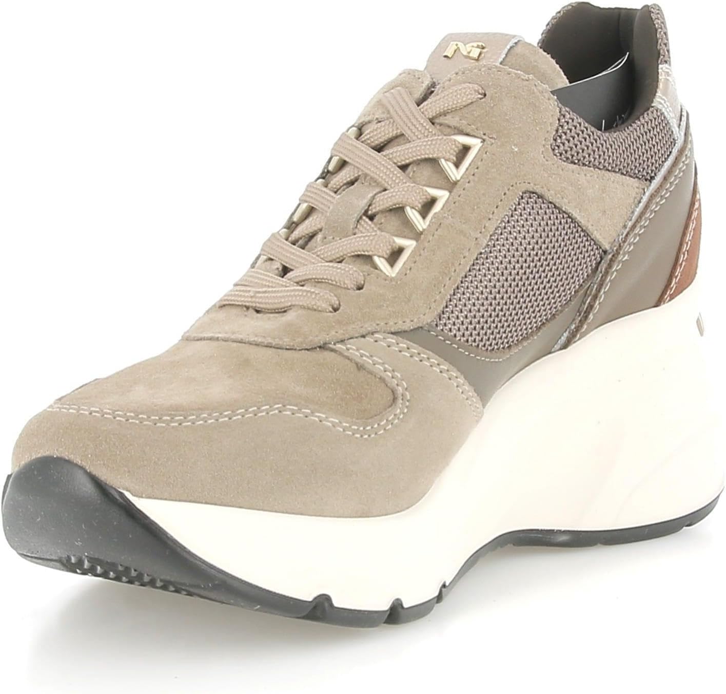 NERO GIARDINI Sneakers F.gomma Donna - Grigio modello I308312D
