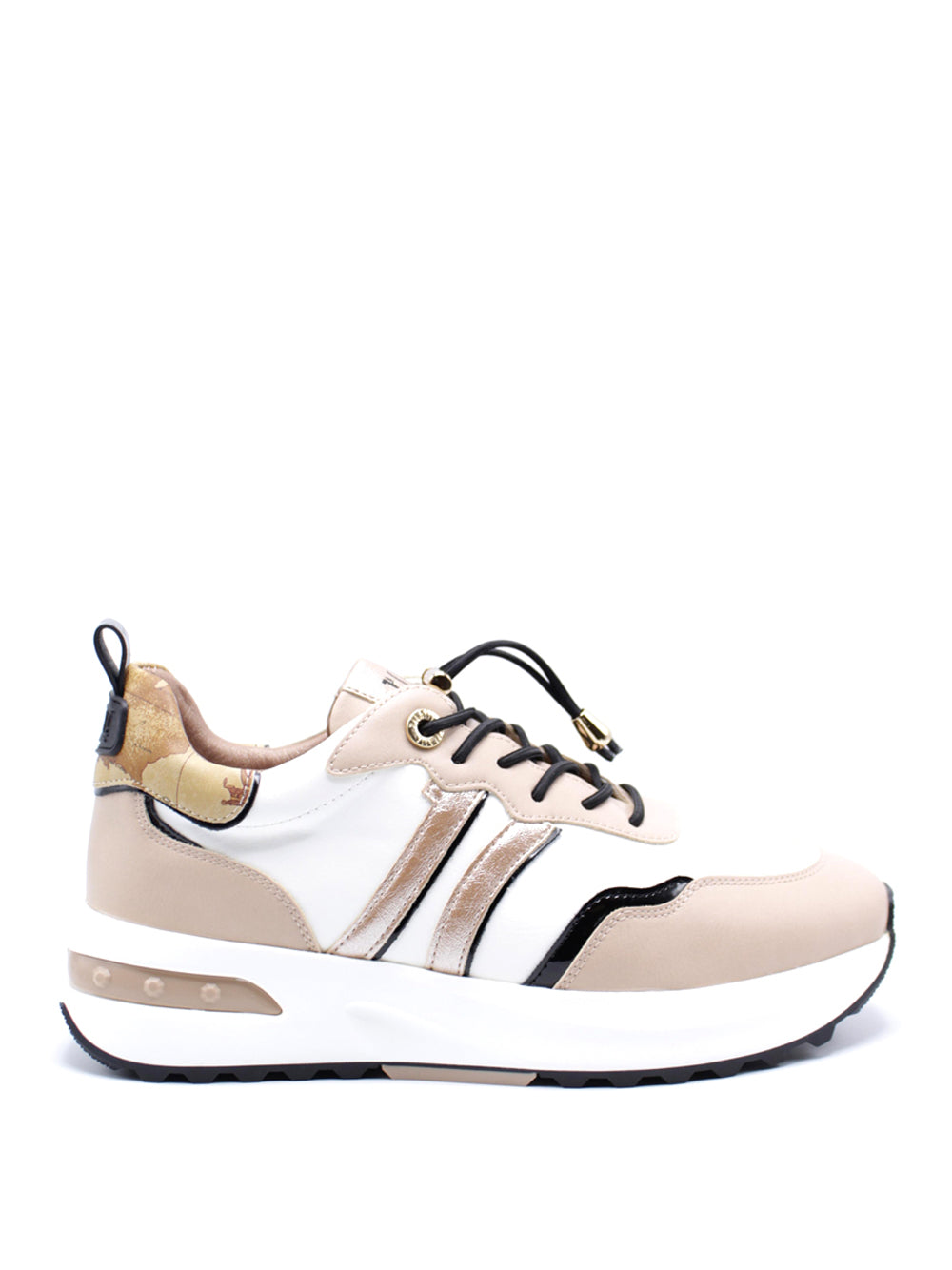 1^CLASSE Sneakers Donna - Beige modello 0901