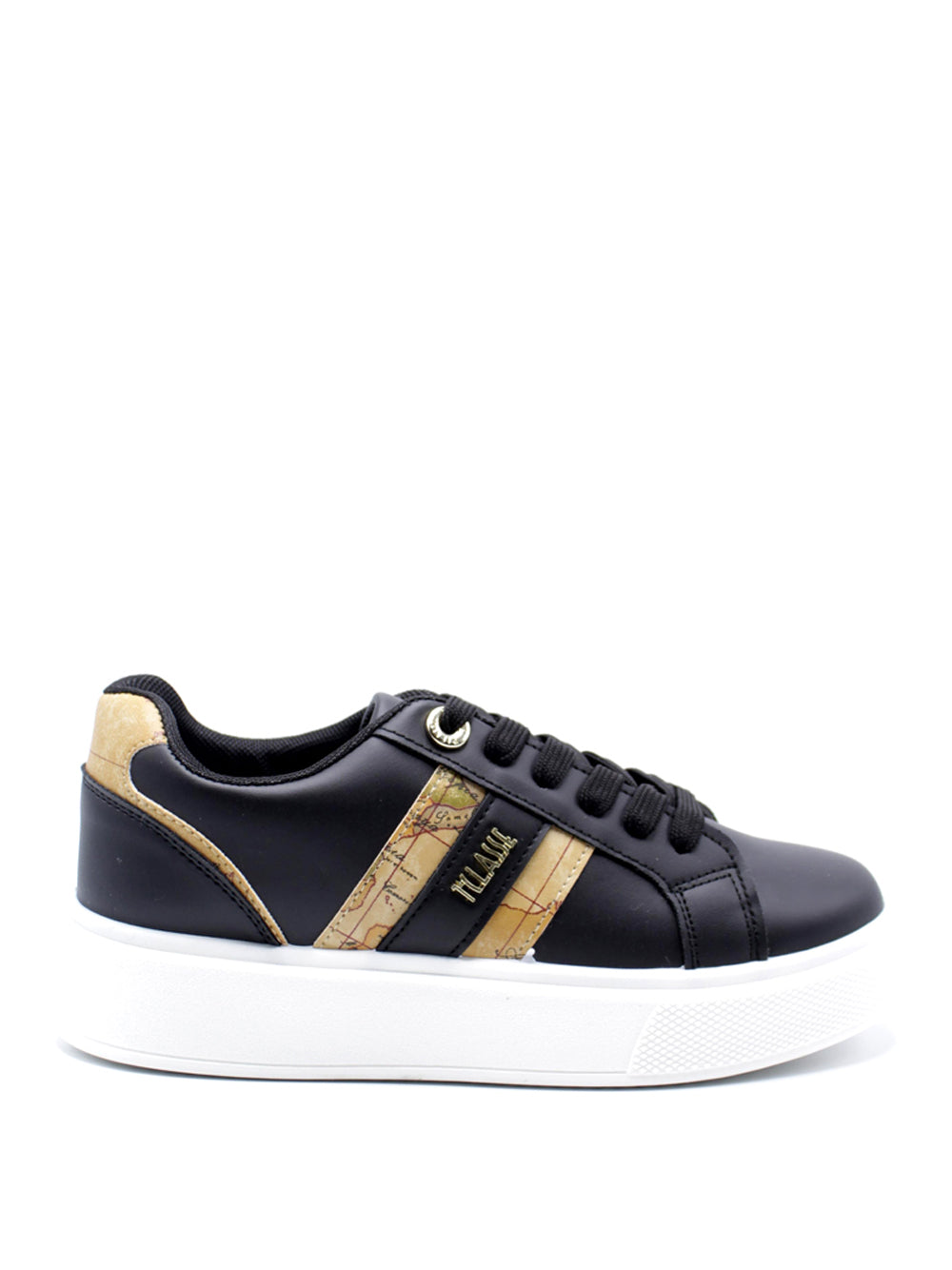 1^CLASSE Sneakers platform Donna - Nero modello 1005