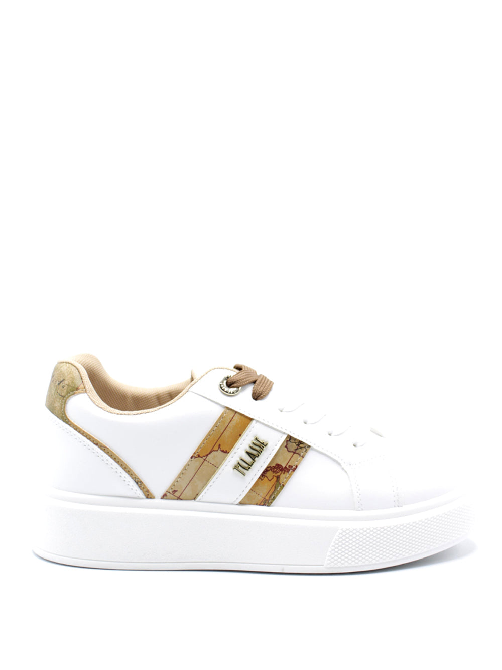 1^CLASSE Sneakers platform Donna - Bianco modello 1005