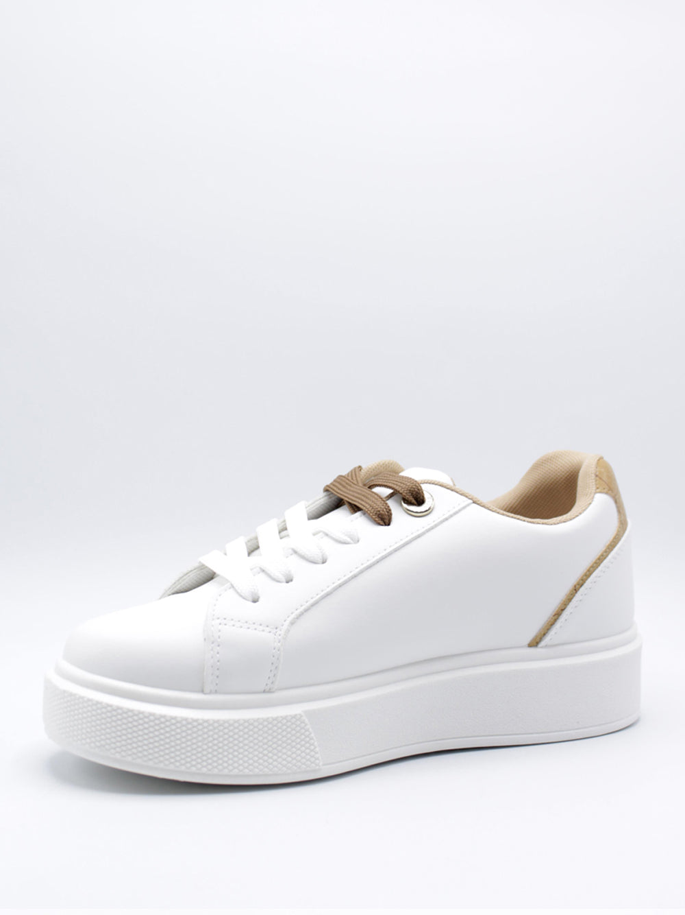 1^CLASSE Sneakers platform Donna - Bianco modello 1005