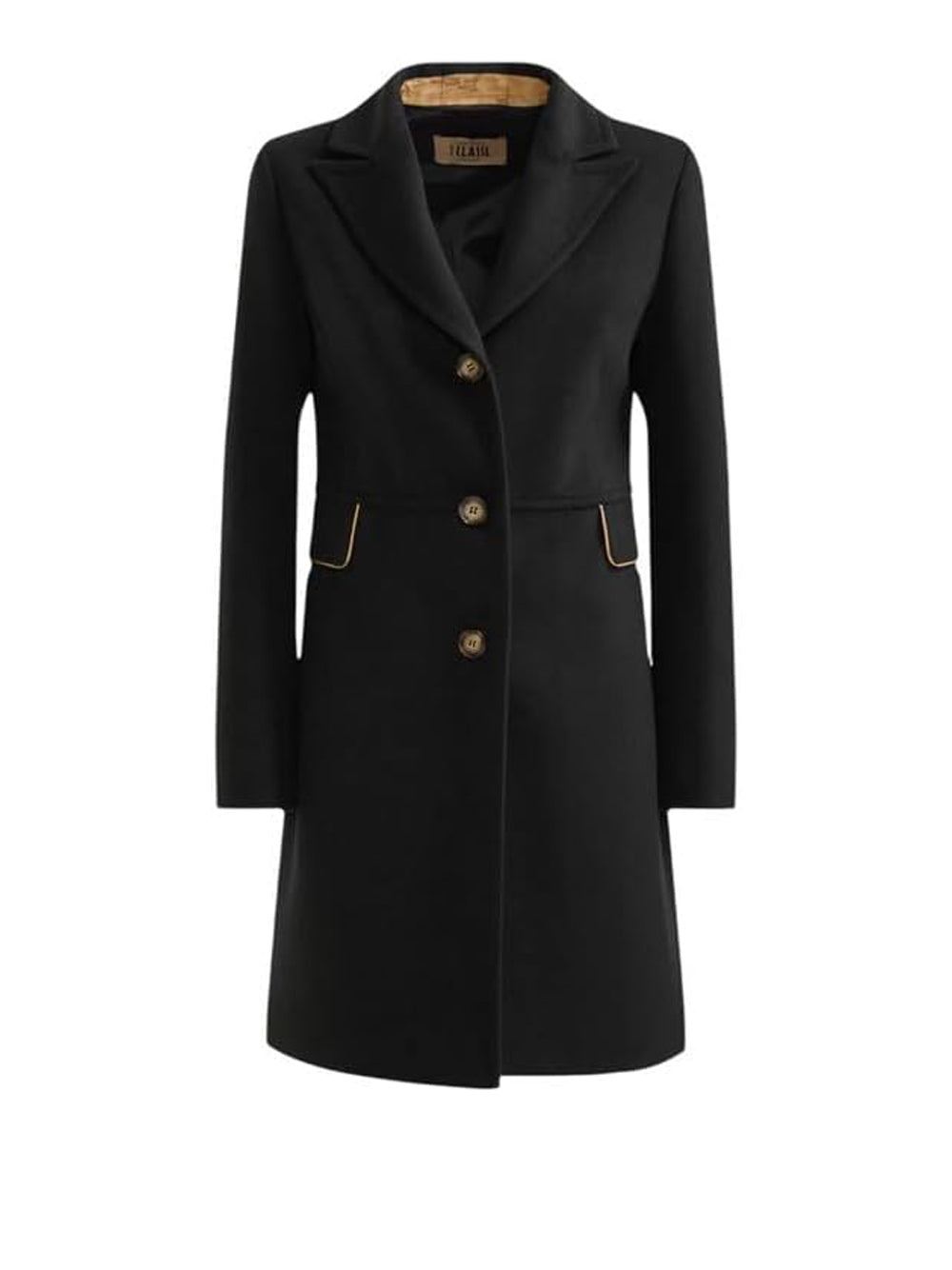 1^CLASSE Cappotto Donna - Nero modello 1015