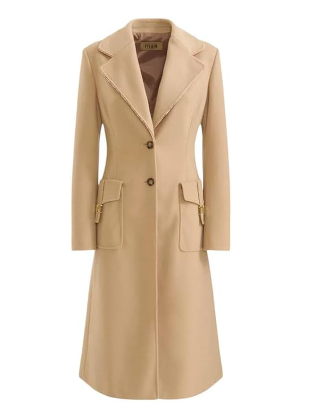 1^CLASSE Cappotto Donna - Beige modello 1020