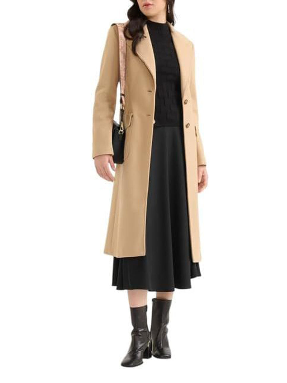 1^CLASSE Cappotto Donna - Beige modello 1020