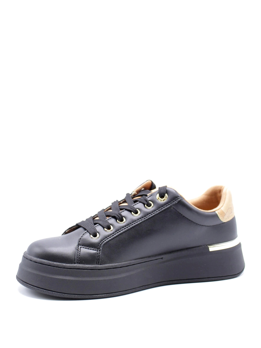 1^CLASSE Sneakers platform Donna - Nero modello 1970