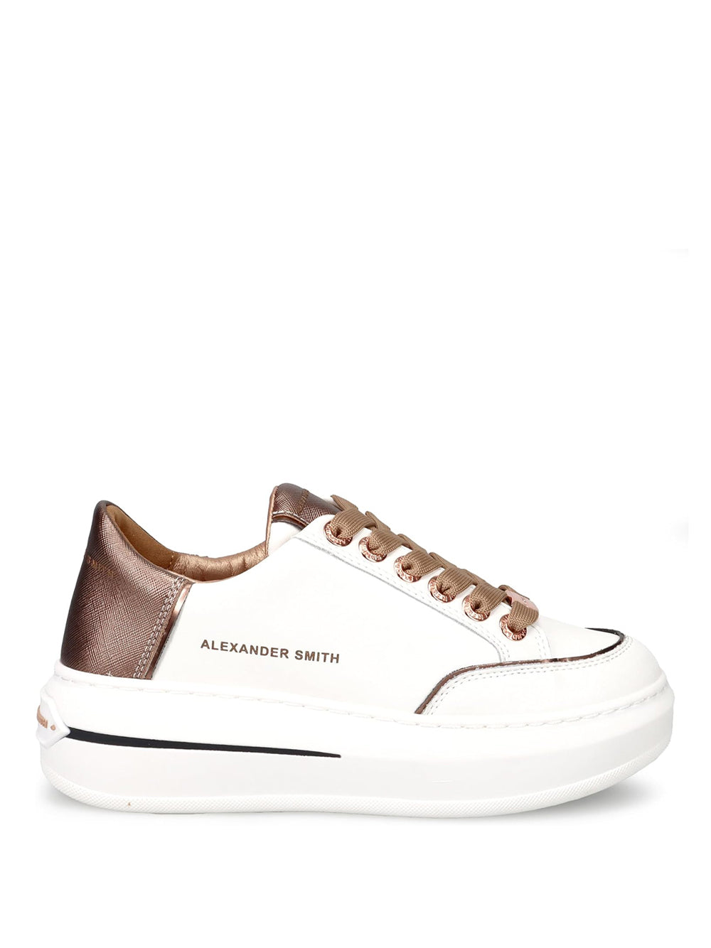 ALEXANDER SMITH Sneakers platform Donna - Bianco modello ASBALSW1805