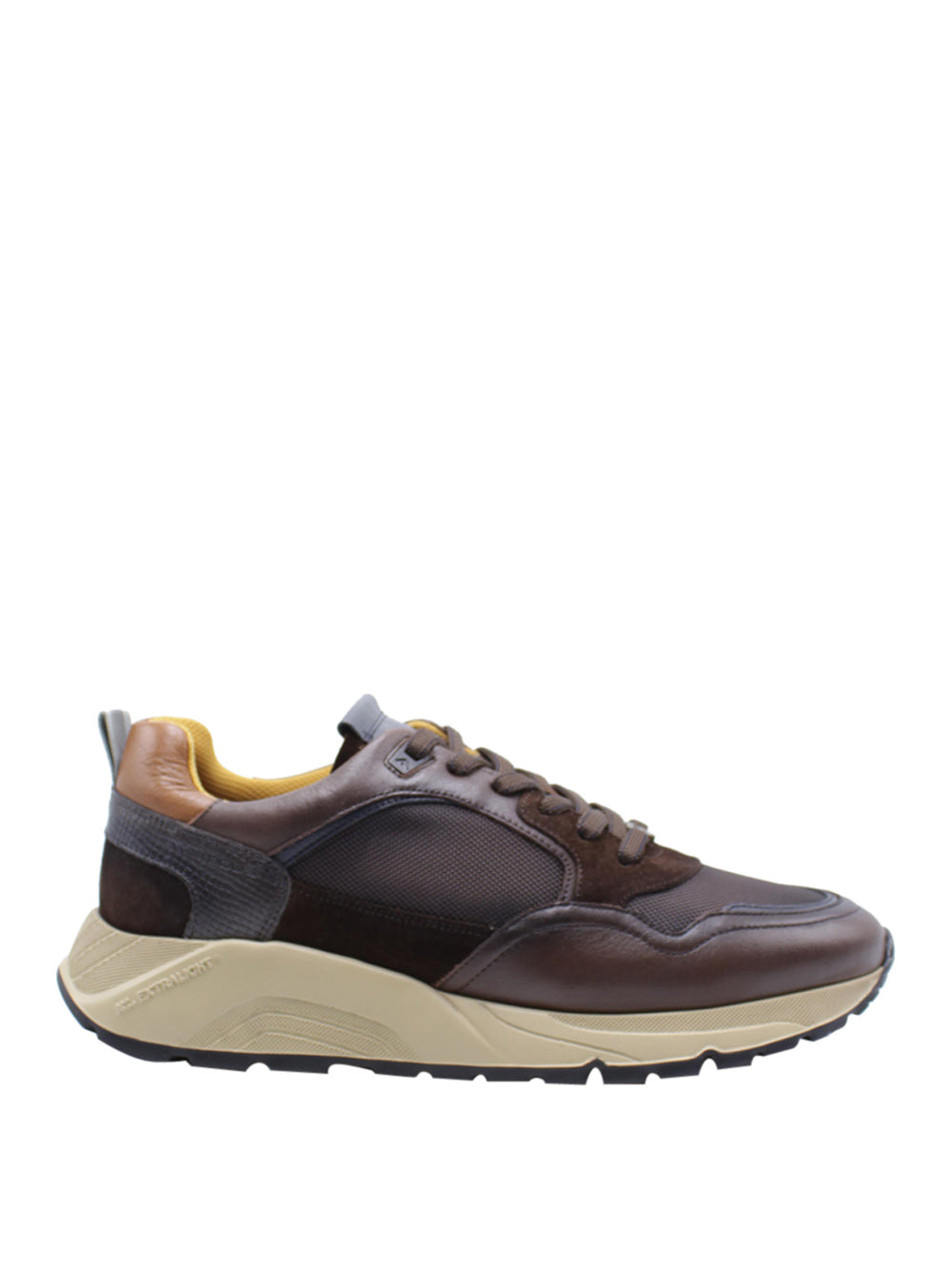 AMBITIOUS Sneakers plantare estraibile Uomo - Testa di moro modello 13422-T3329AM