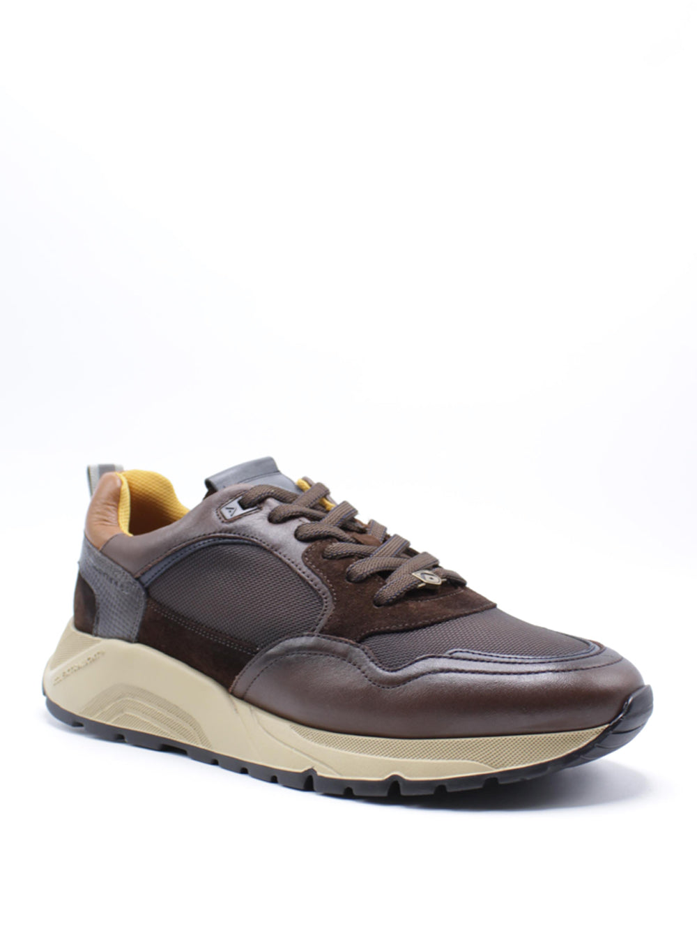 AMBITIOUS Sneakers plantare estraibile Uomo - Testa di moro modello 13422-T3329AM