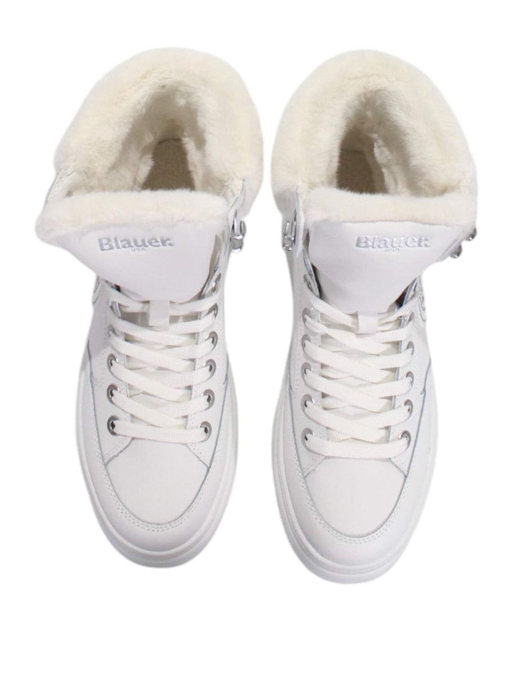 BLAUER Stivaletti platform Donna - Bianco modello F4EMERY01/LEA