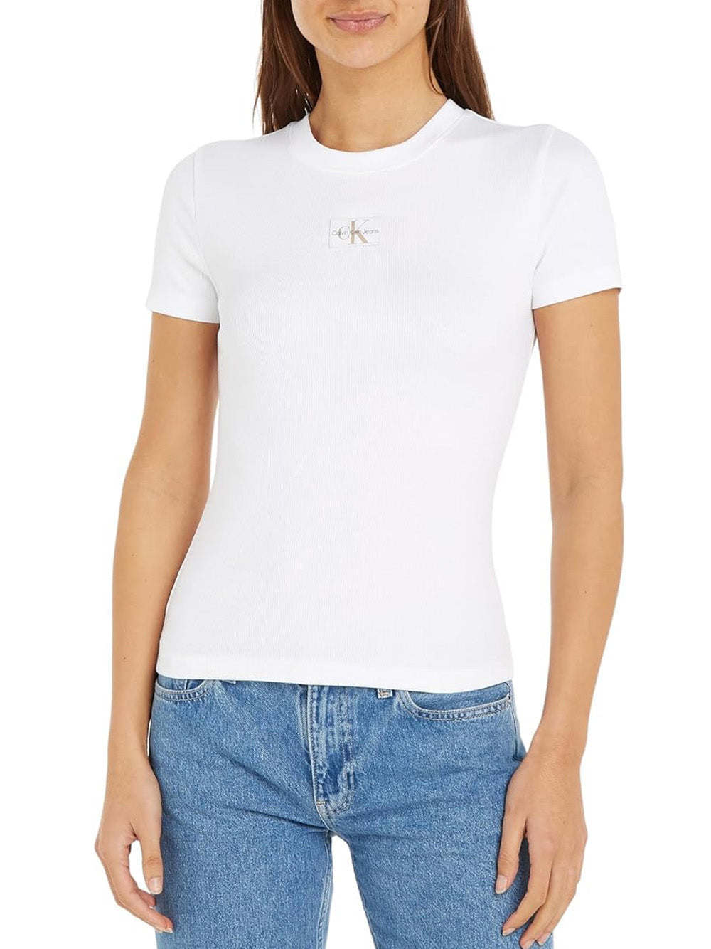 CALVIN KLEIN T-shirt Donna - Bianco modello J20J223552