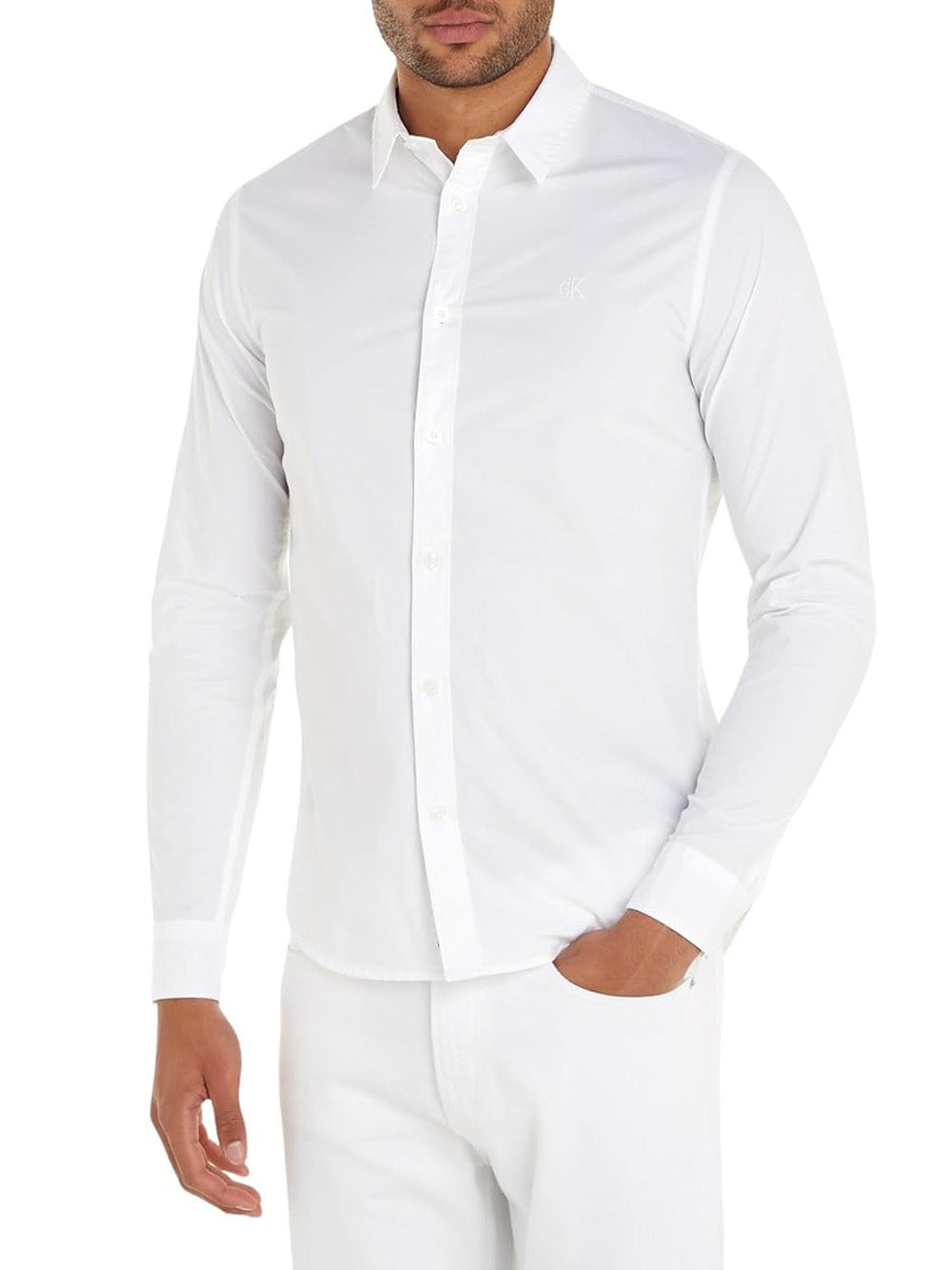 CALVIN KLEIN Camicia Uomo - Bianco modello J30J324614