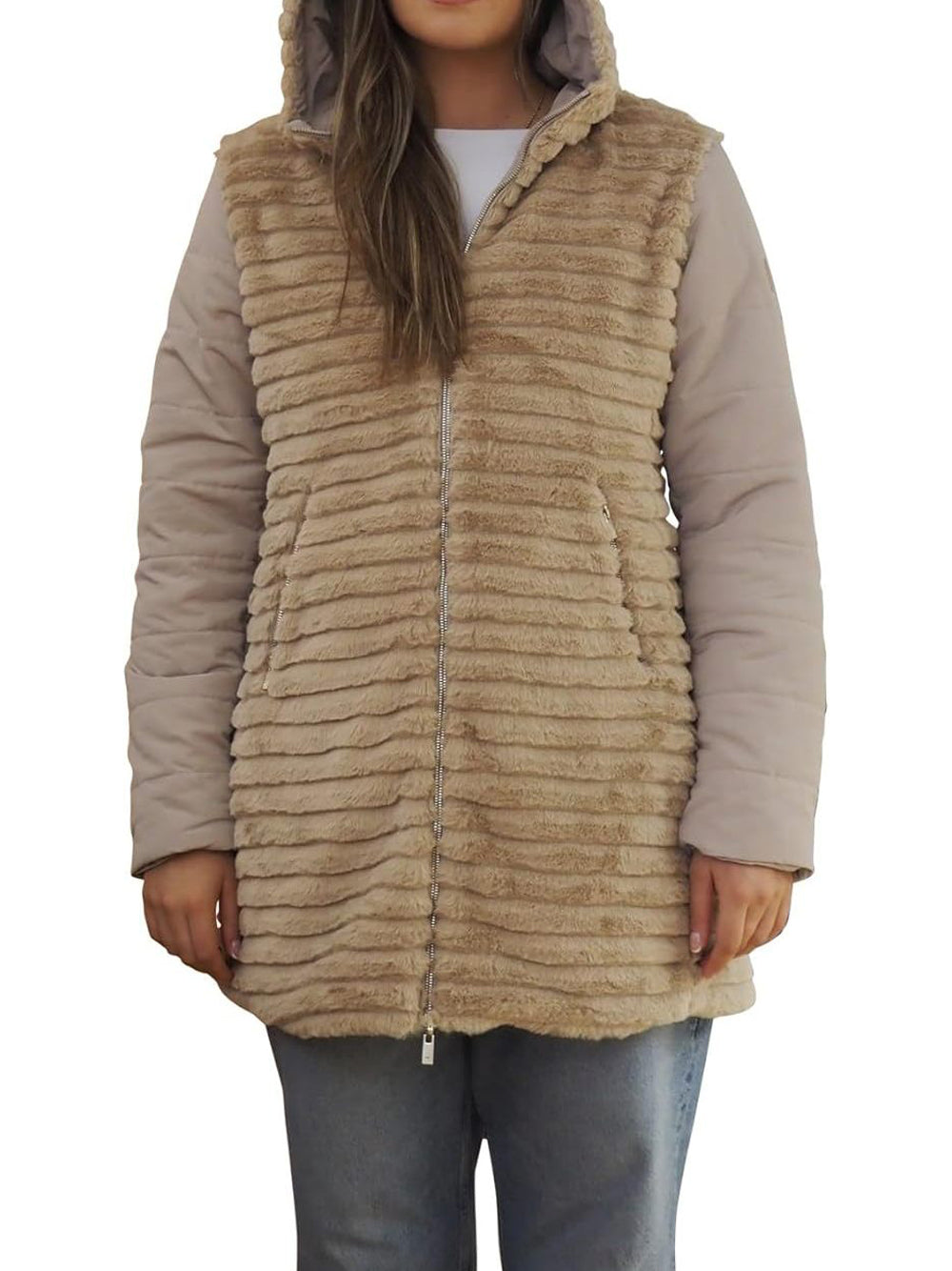 CIESSE PIUMINI Giubbino Donna - Beige modello 243CPWJ12526 P4G10E