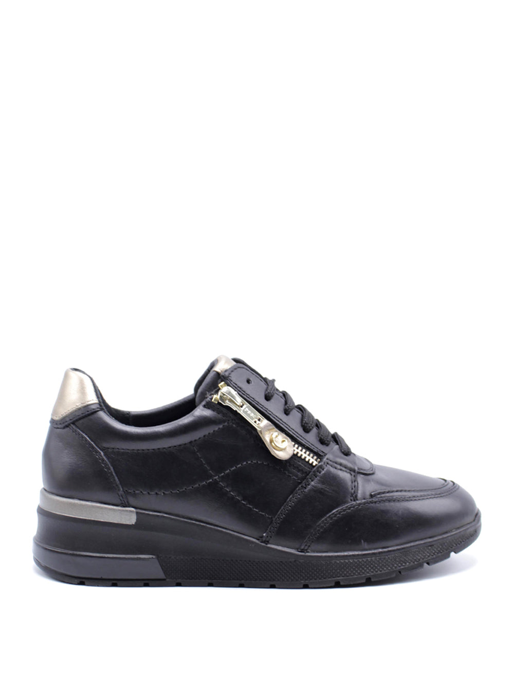 CINZIA SOFT Sneakers con zip Donna - Nero modello IV422436 003