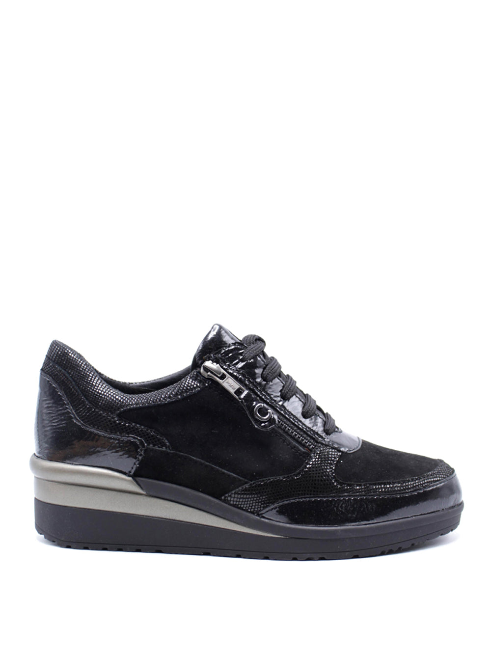 CINZIA SOFT Sneakers con zip Donna - Nero modello IV8822420 001