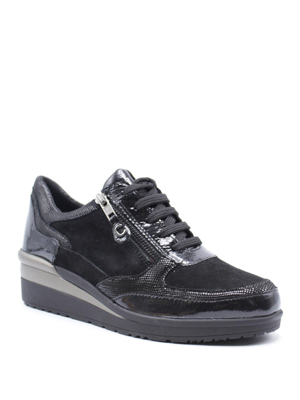 CINZIA SOFT Sneakers con zip Donna - Nero modello IV8822420 001