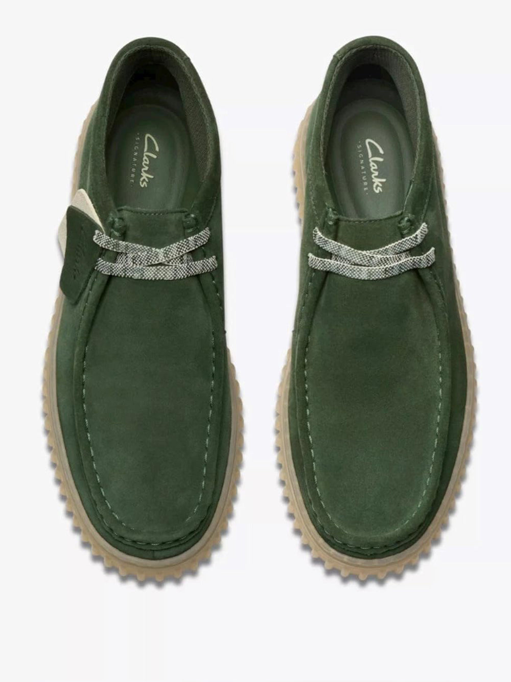 CLARKS Stivaletti wallabee Uomo - Verde modello 178268