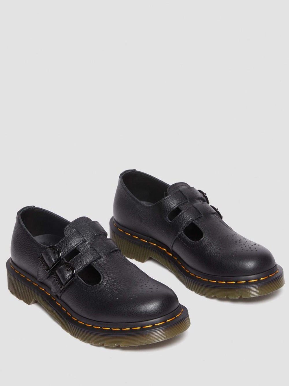 DR. MARTENS Mocassini Donna - Nero modello 8065MARYJANE