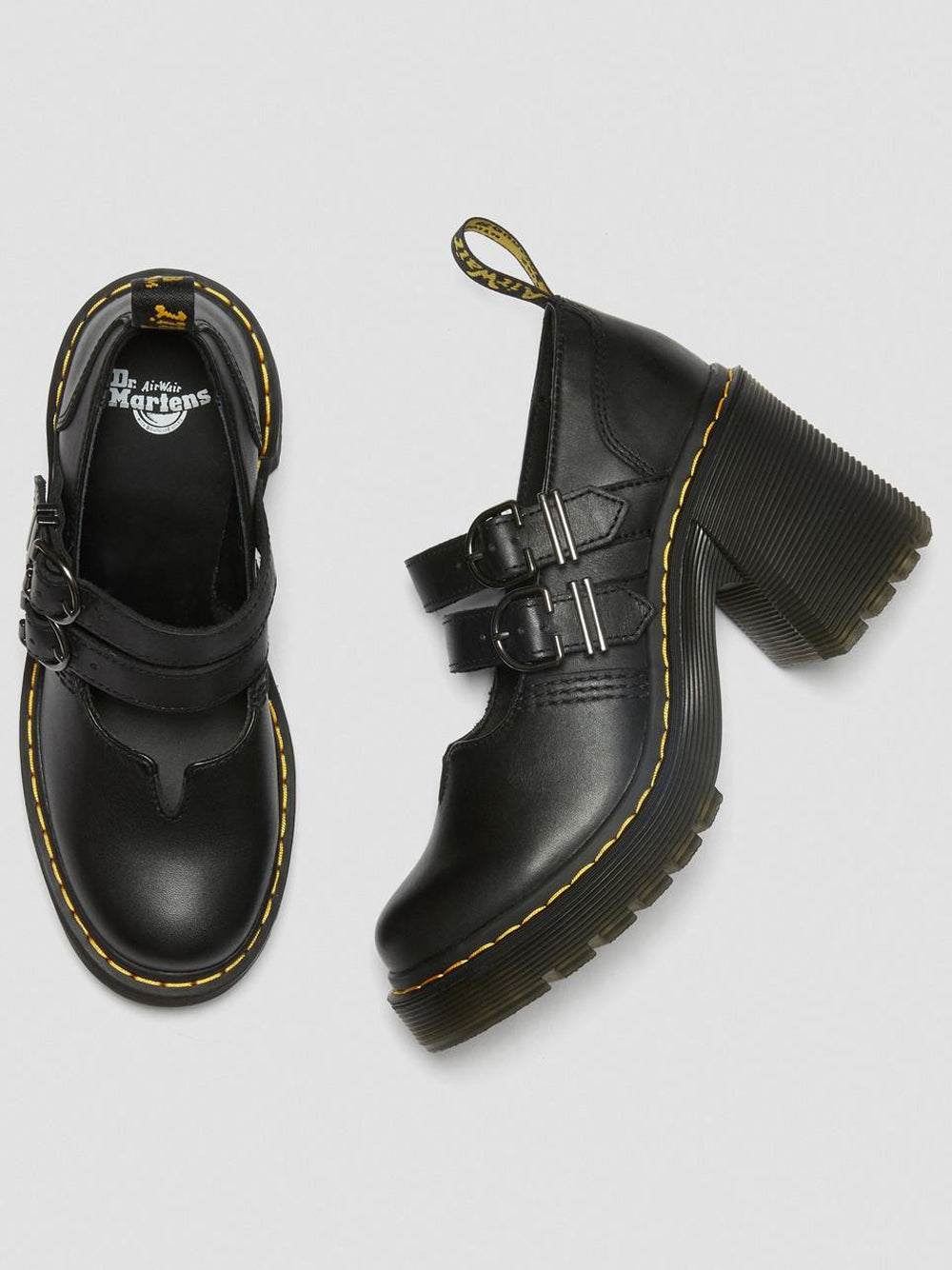 DR. MARTENS Tronchetti Donna - Nero modello EVIEE