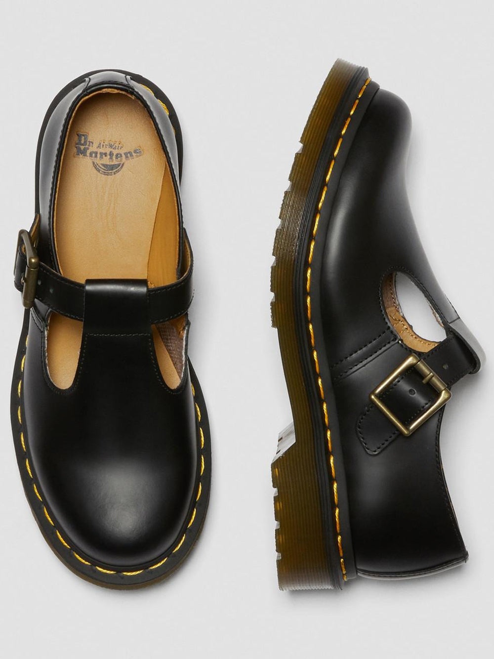 DR. MARTENS Mocassini Donna - Nero modello POLLEY