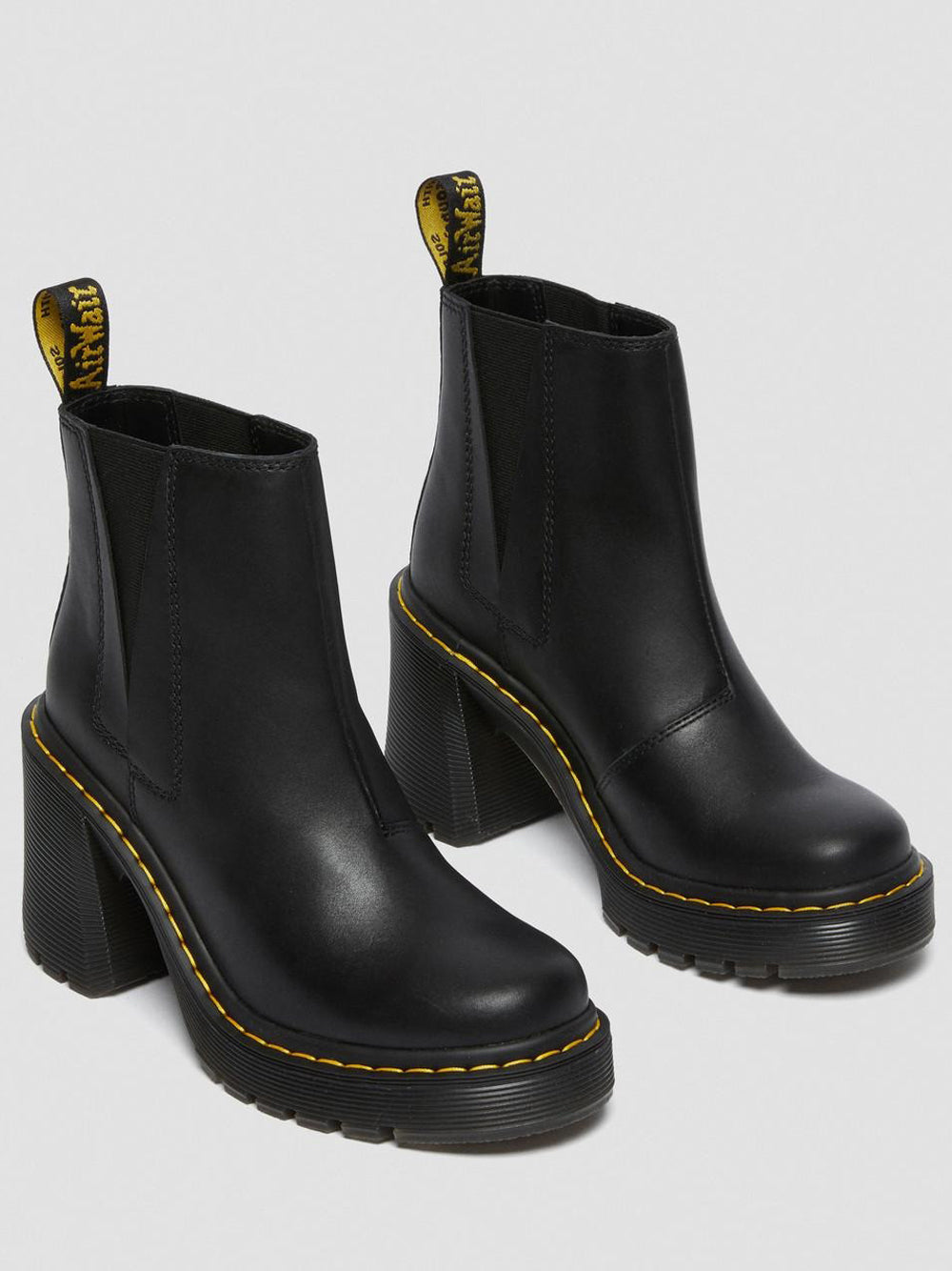 DR. MARTENS Stivaletti con tacco Donna - Nero modello SPENCE