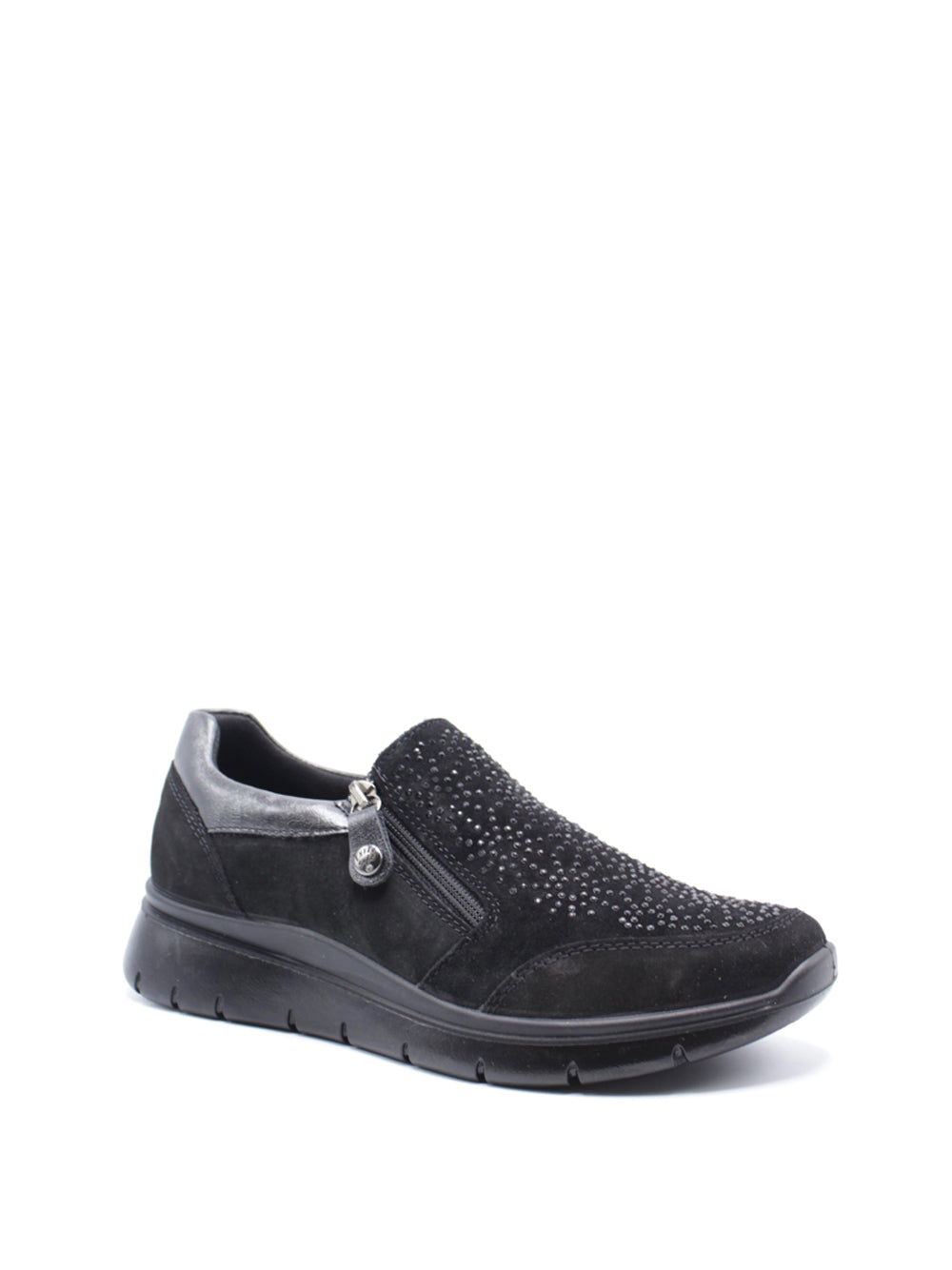 ENVAL SOFT Sneakers con zip Donna - Nero modello 6775100