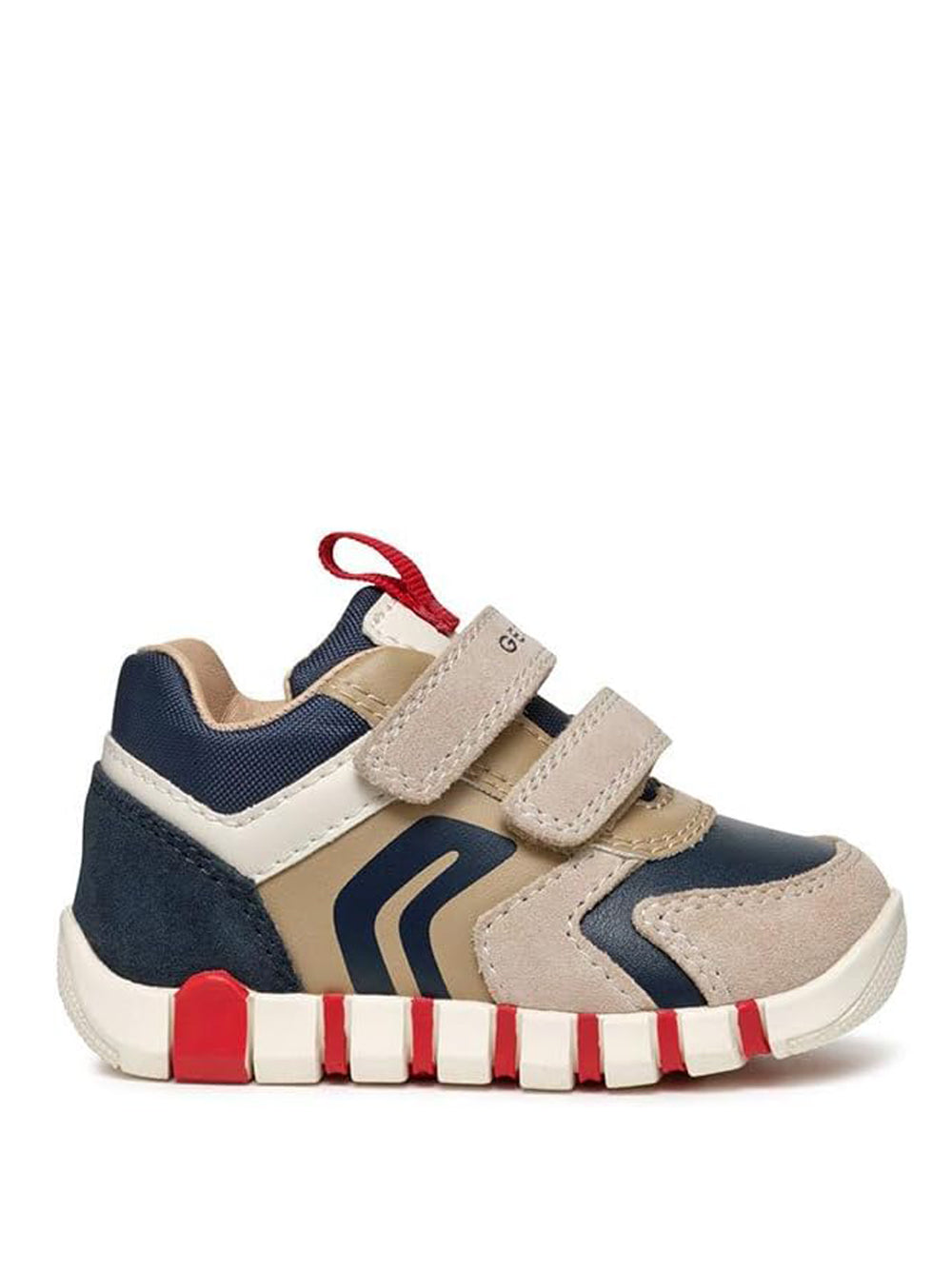 GEOX Sneakers con strappi Bambino - Beige modello B3555D