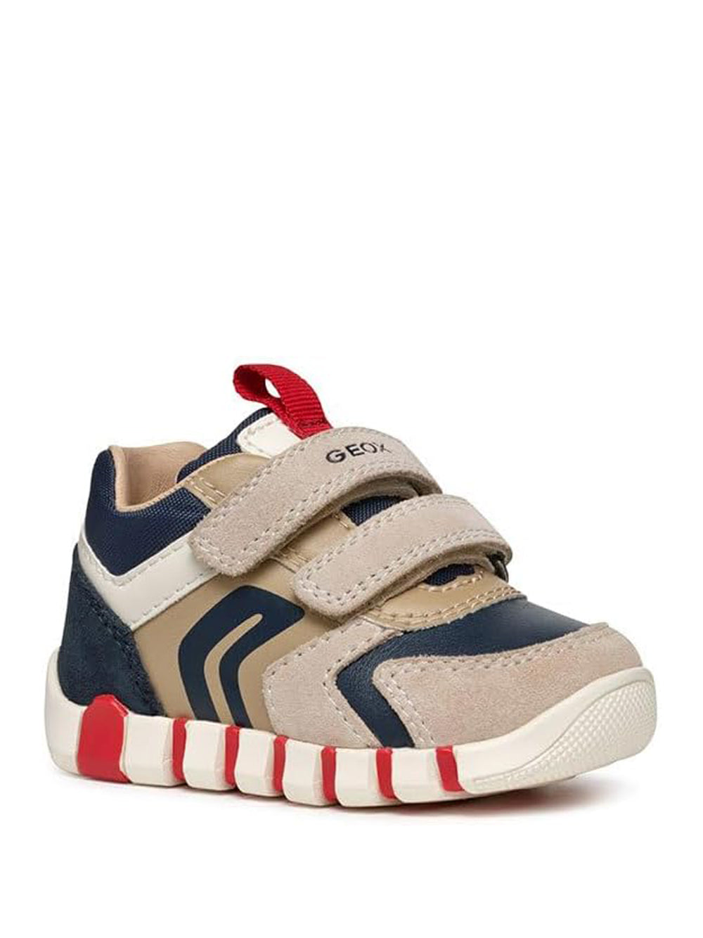 GEOX Sneakers con strappi Bambino - Beige modello B3555D