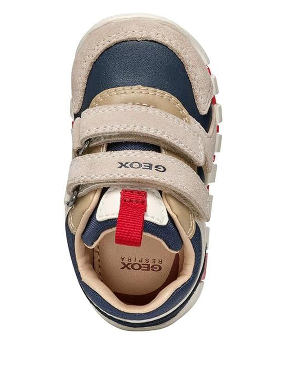 GEOX Sneakers con strappi Bambino - Beige modello B3555D