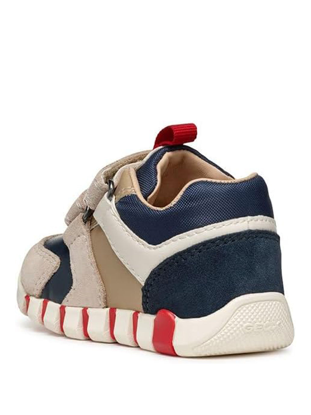 GEOX Sneakers con strappi Bambino - Beige modello B3555D