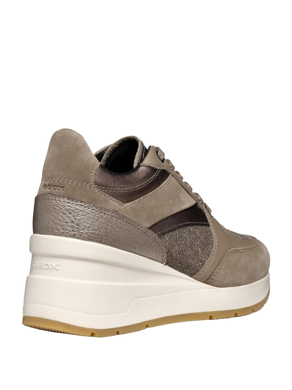 GEOX Sneakers con zeppa Donna - Taupe modello D368LA