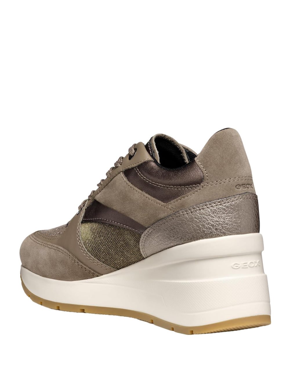 GEOX Sneakers con zeppa Donna - Taupe modello D368LA