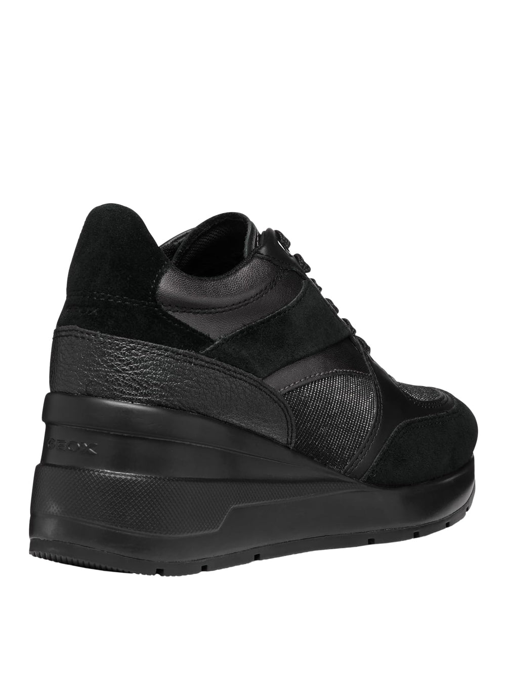 GEOX Sneakers con zeppa Donna - Nero modello D368LA