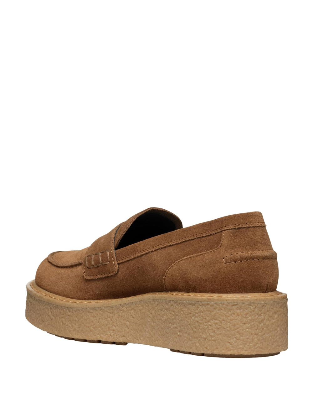 GEOX Mocassini platform Donna - Camel modello D46VEA