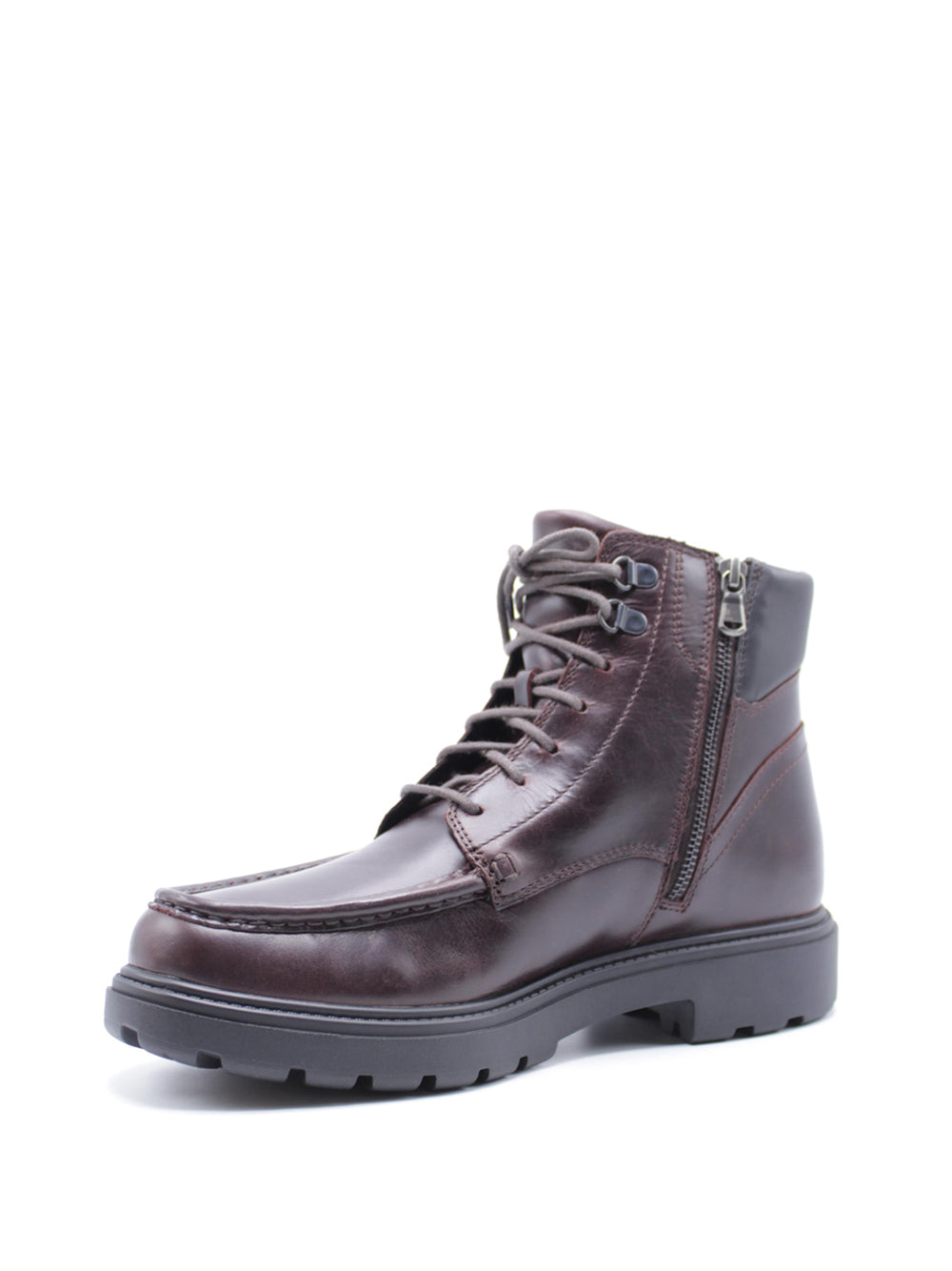 GEOX Stivaletti moc toe boots Uomo - Bordò modello U46FRG