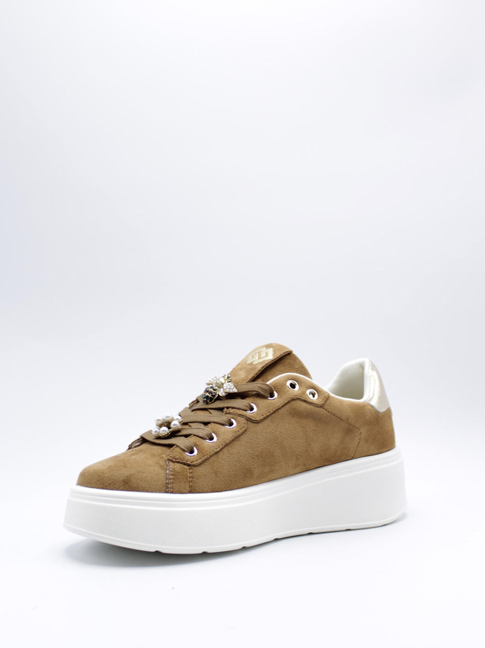 GOLD&GOLD Sneakers plantare estraibile Donna - Marrone modello GB879