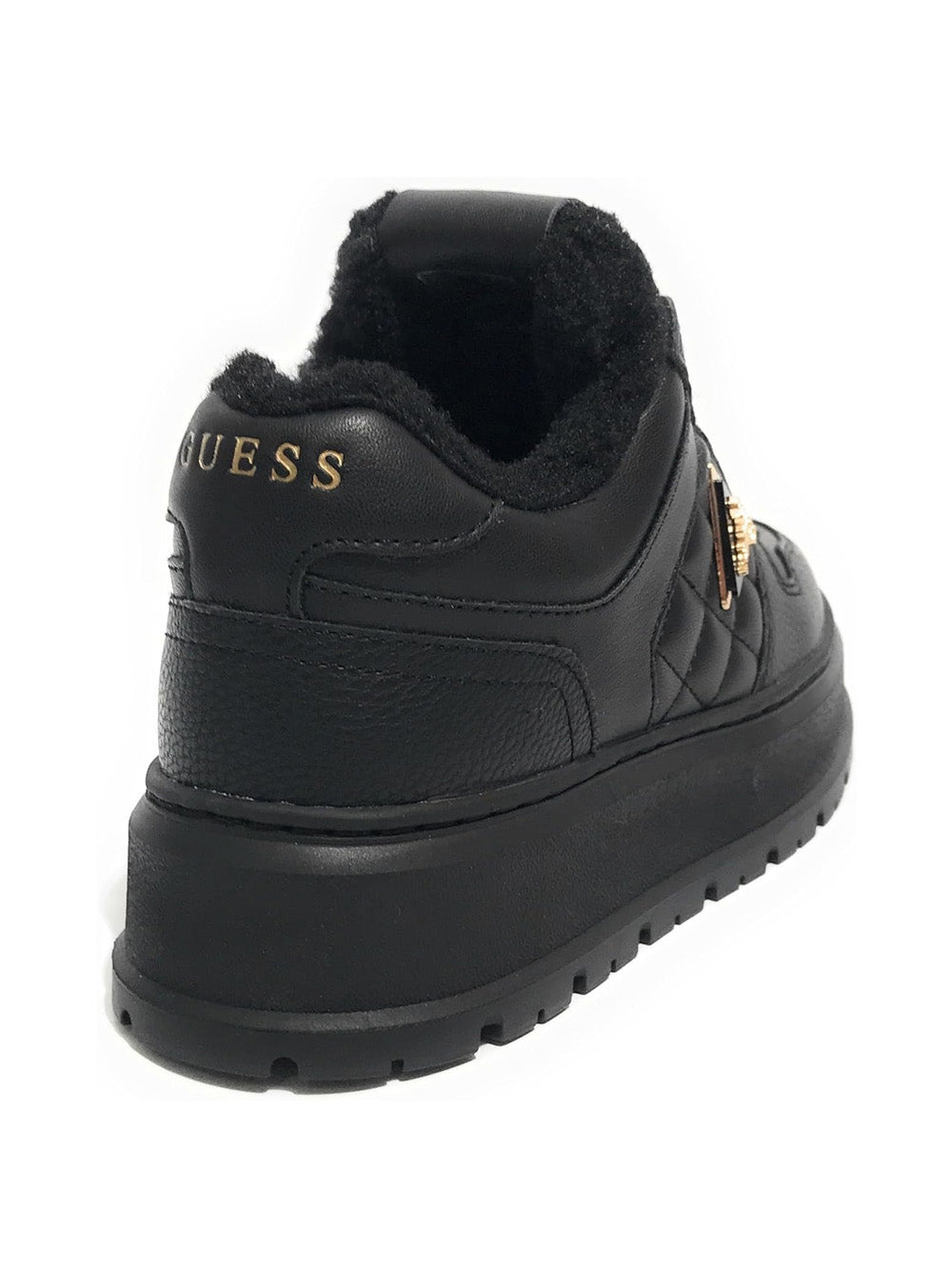 GUESS Sneakers platform Donna - Nero modello FLFTRRELE12