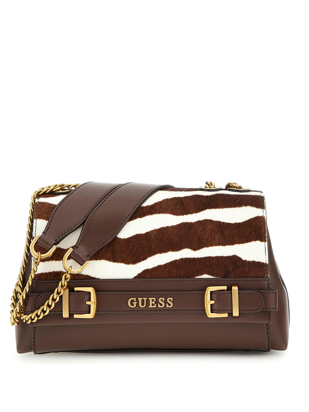 GUESS Borsa a Tracolla Donna - Zebrato modello HWZB8985210