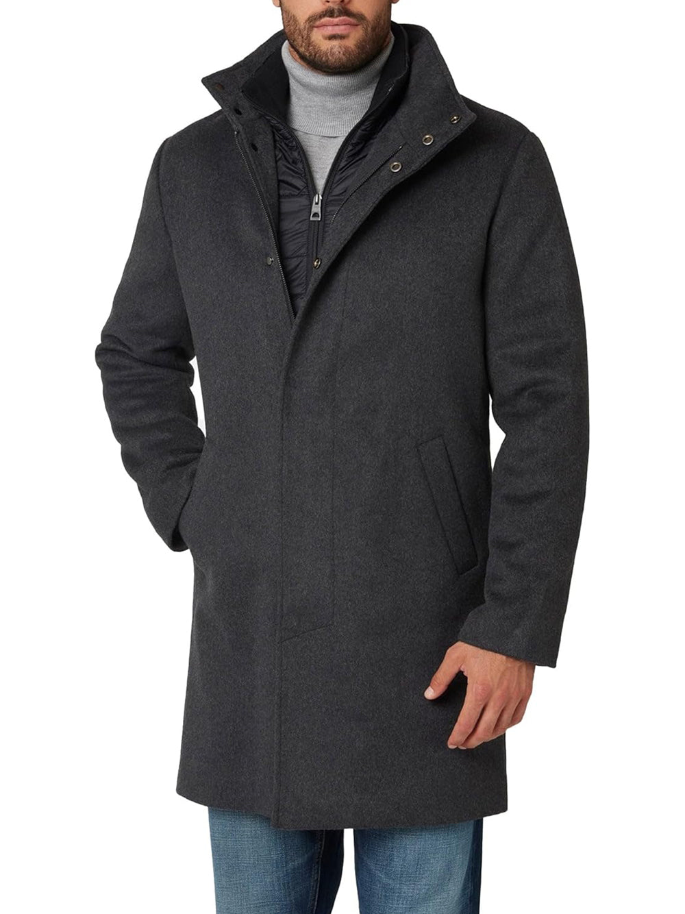 GUESS Cappotto Uomo - Nero modello M4BL30WGJ82