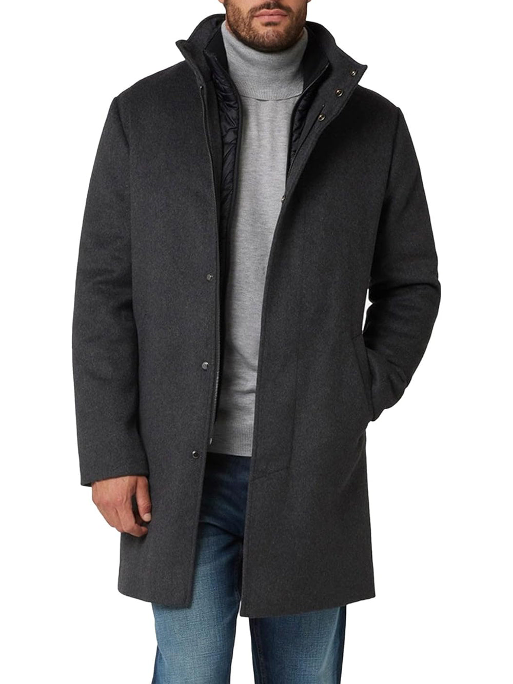 GUESS Cappotto Uomo - Nero modello M4BL30WGJ82