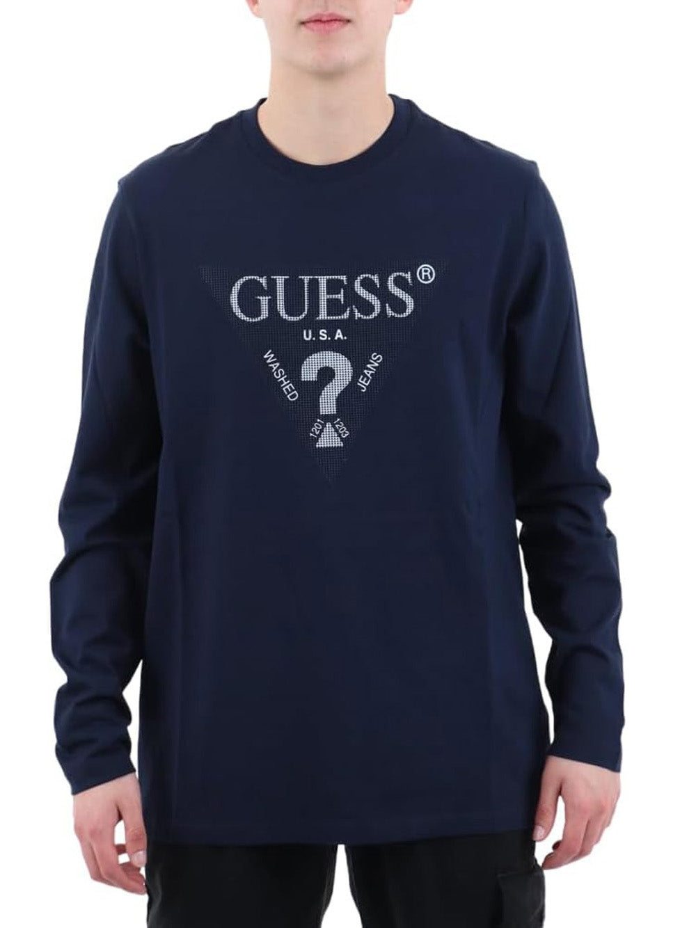 GUESS T-shirt Uomo - Blu modello M4YI06I3Z14