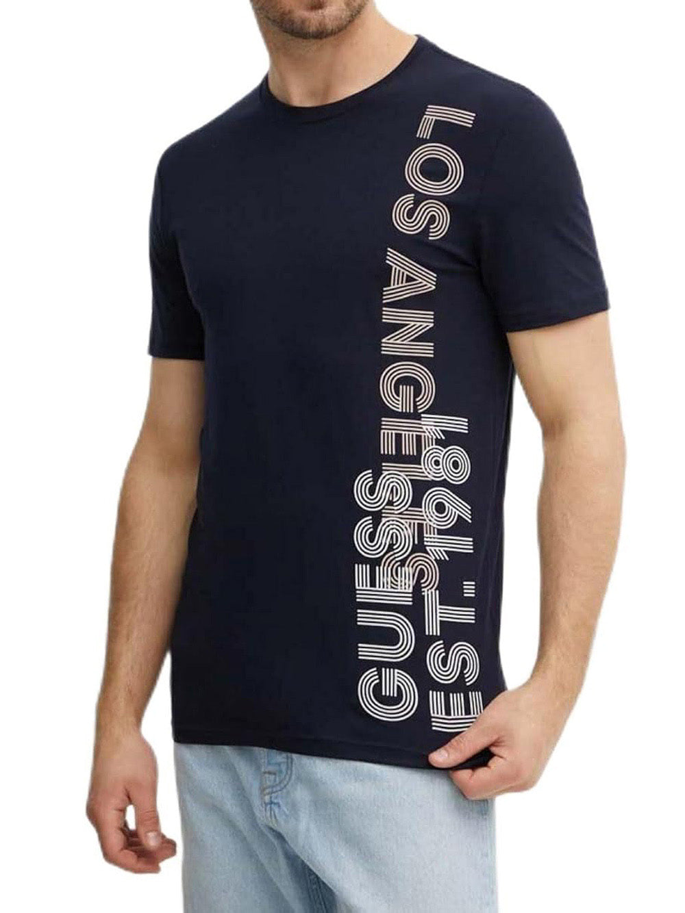 GUESS T-shirt Uomo - Blu modello M4YI34J1314