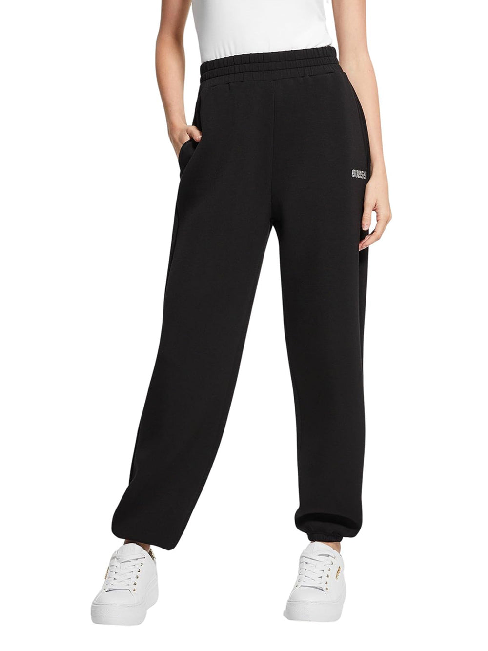 GUESS Pantalone Donna - Nero modello V4BB13K7UW2