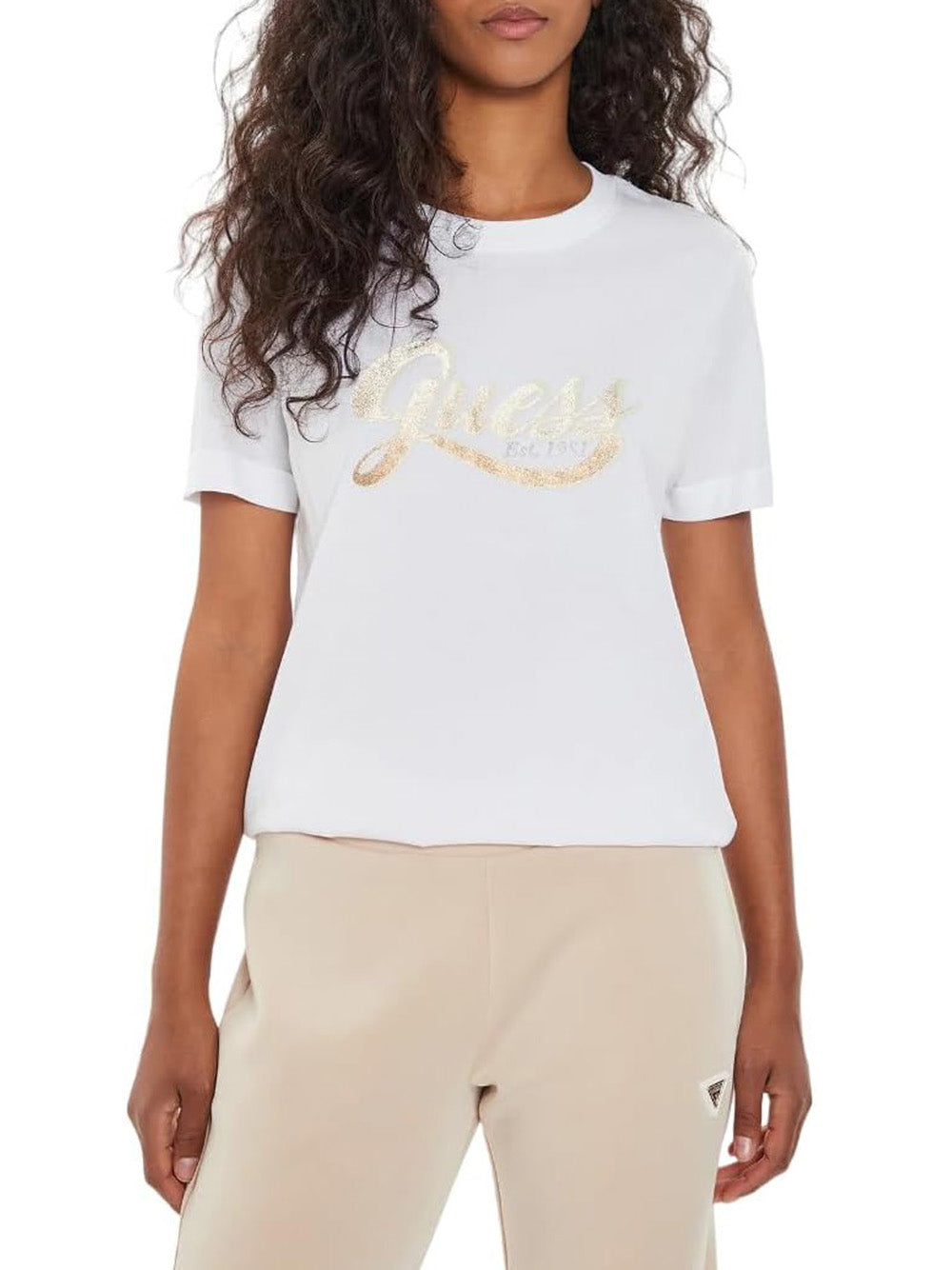 GUESS T-shirt Donna - Bianco modello W4YI09JA914