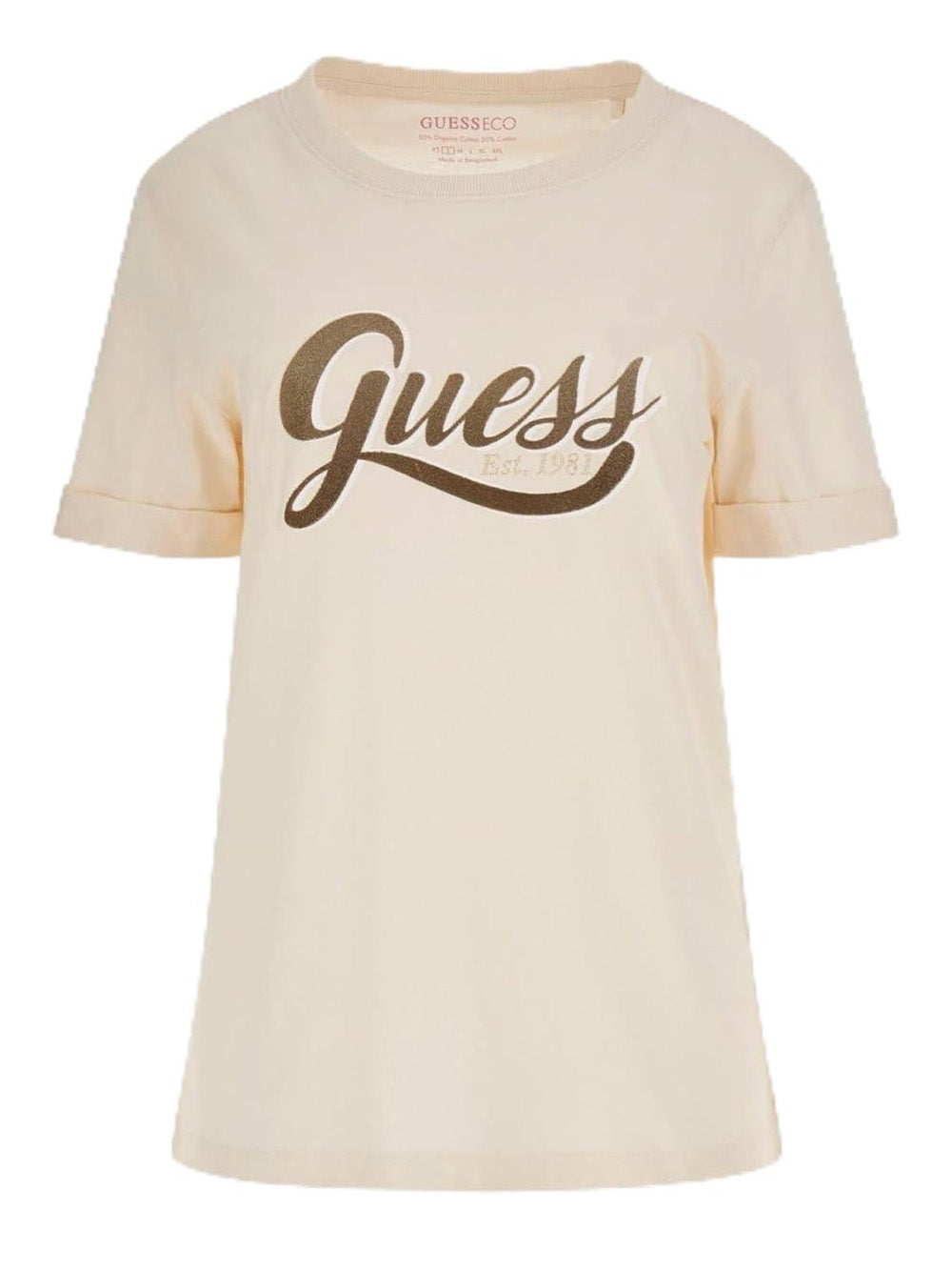 GUESS T-shirt Donna - Marrone modello W4YI09JA914