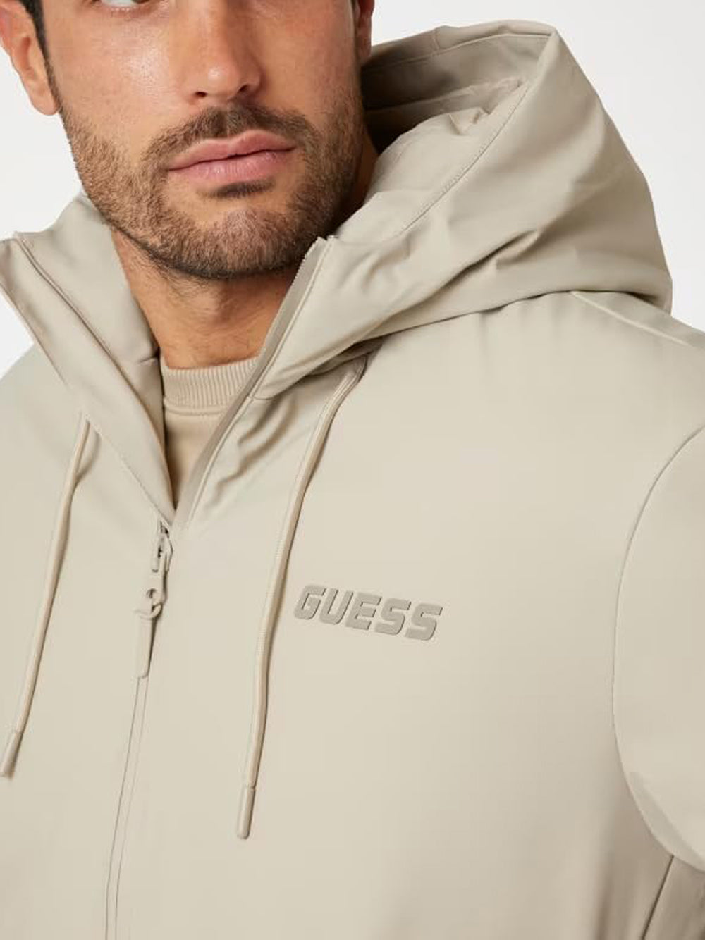 GUESS Giubbino Uomo - Marrone modello Z4BL00KCE40