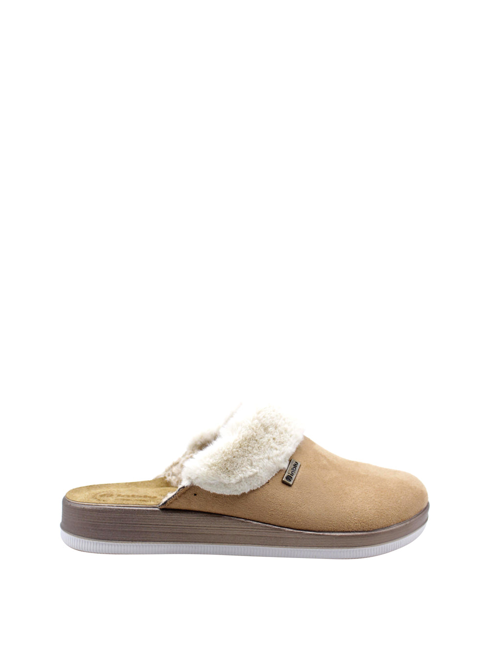 INBLU Ciabatte Donna - Beige modello CT36