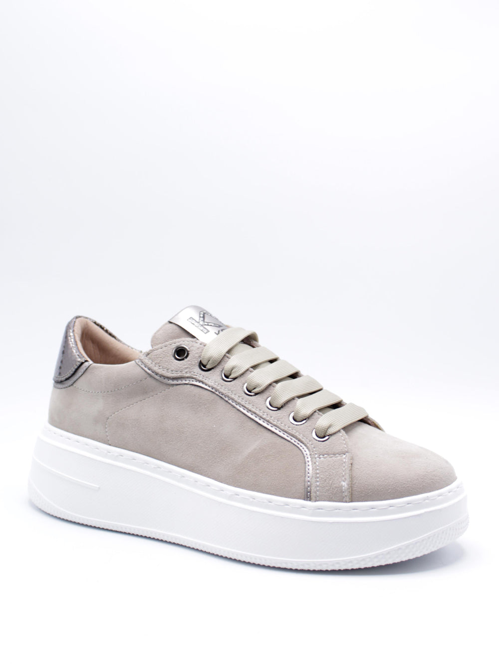 KEY'S Sneakers platform Donna - Taupe modello K9883