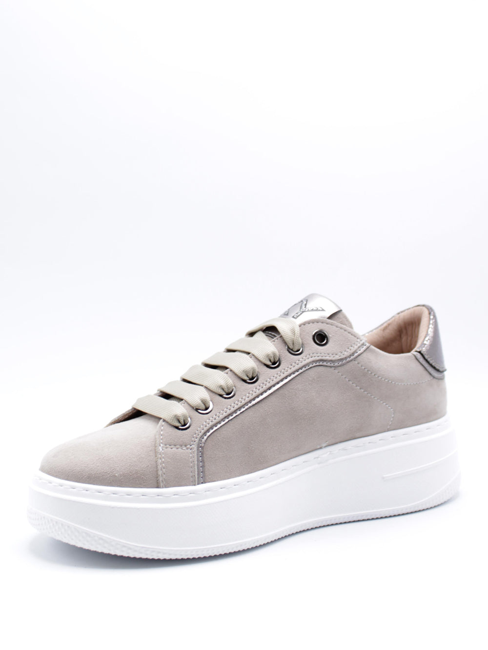 KEY'S Sneakers platform Donna - Taupe modello K9883