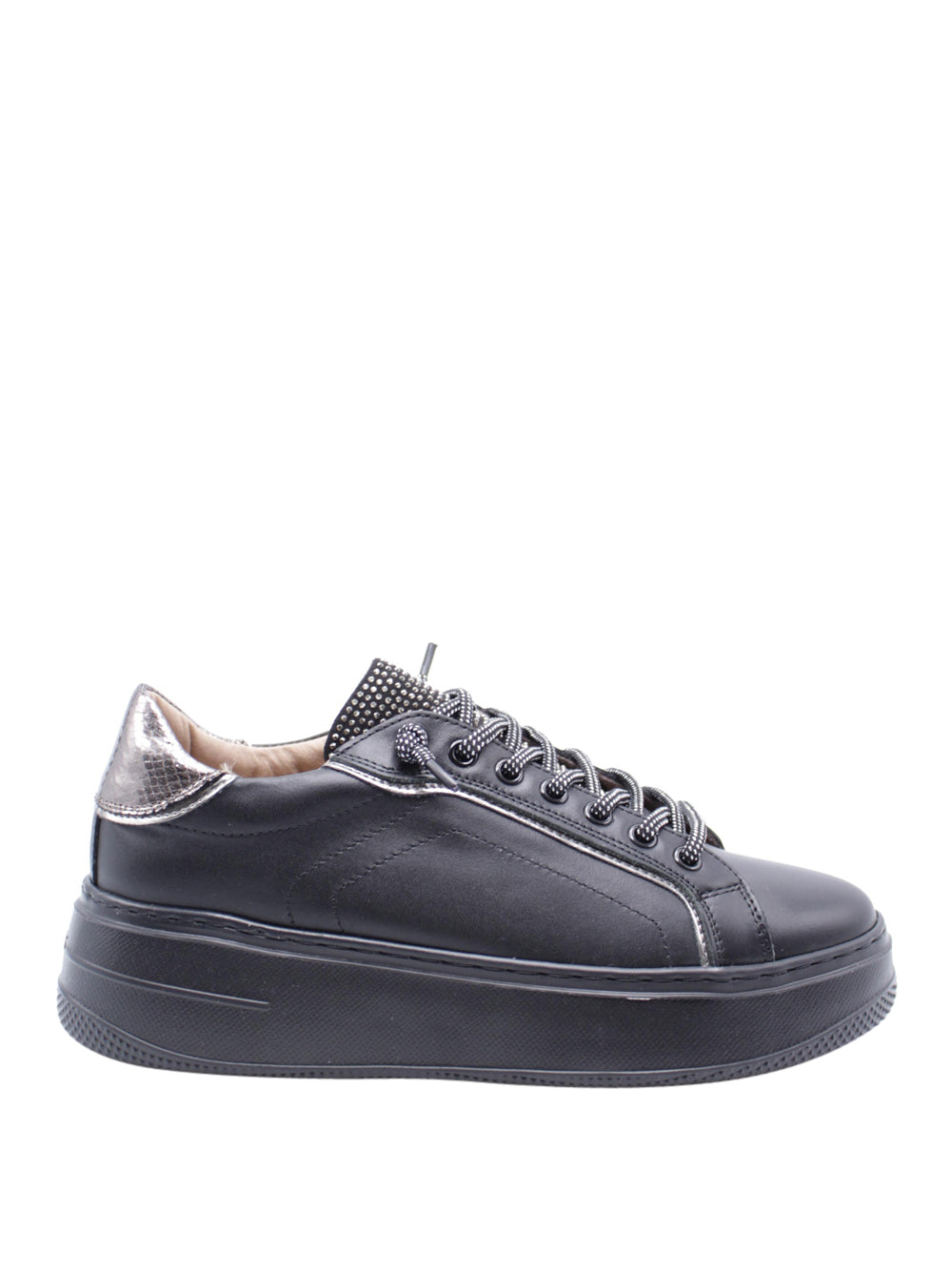 KEY'S Sneakers platform Donna - Nero modello K9885