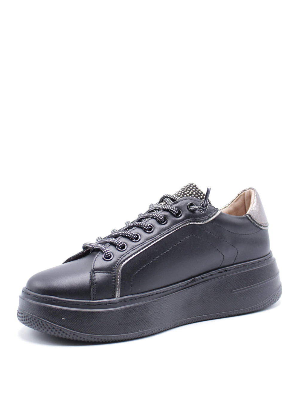 KEY'S Sneakers platform Donna - Nero modello K9885